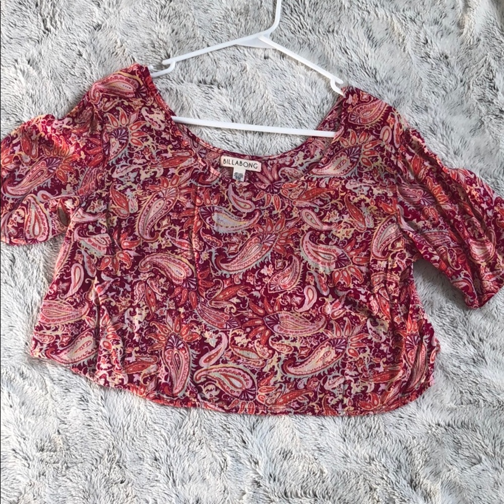 🌼Floral crop top